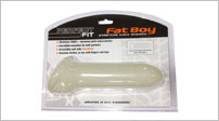 Fat BoySilaSkin Cock Sheath Extender 20.5 cm - Clear